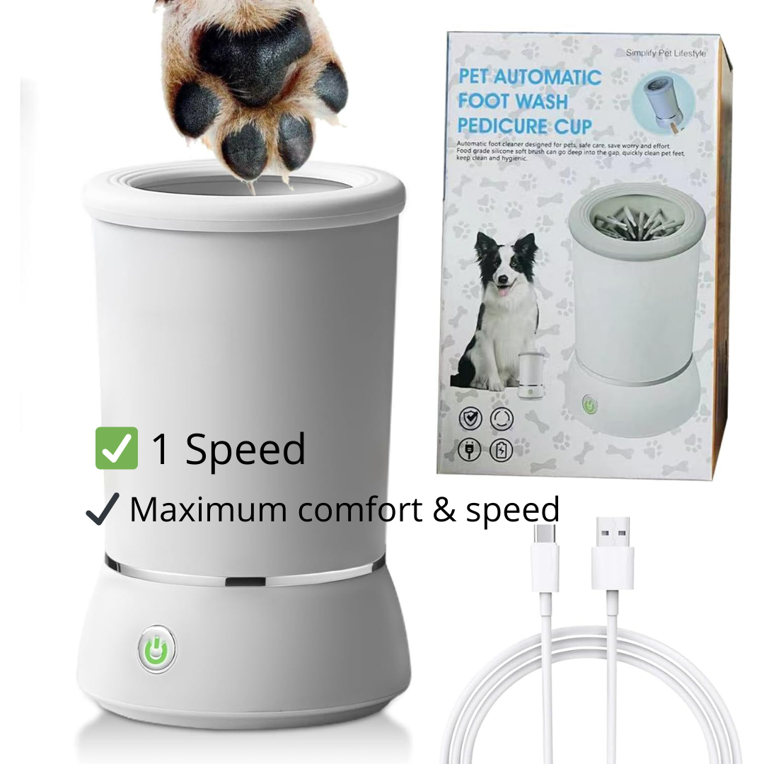 PawSpa™ Pro — Electric Paw Cleaner & Massager