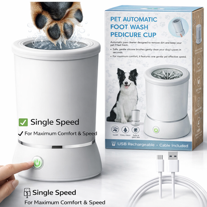 PawSpa™ Pro — Electric Paw Cleaner & Massager