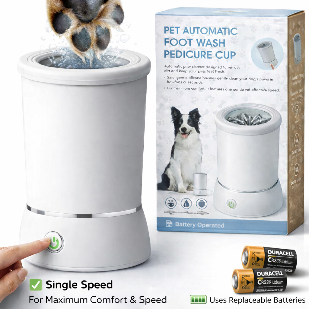 PawSpa™ Pro — Electric Paw Cleaner & Massager