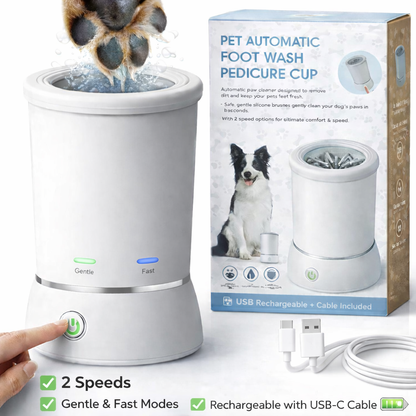 PawSpa™ Pro — Electric Paw Cleaner & Massager